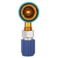 thumbnail image 4 of Ymiko Aluminium 37g R1234YF To R134A Adaptateur d'Accouplement Rapide Côté Bas Air Automatique, 4 of 8