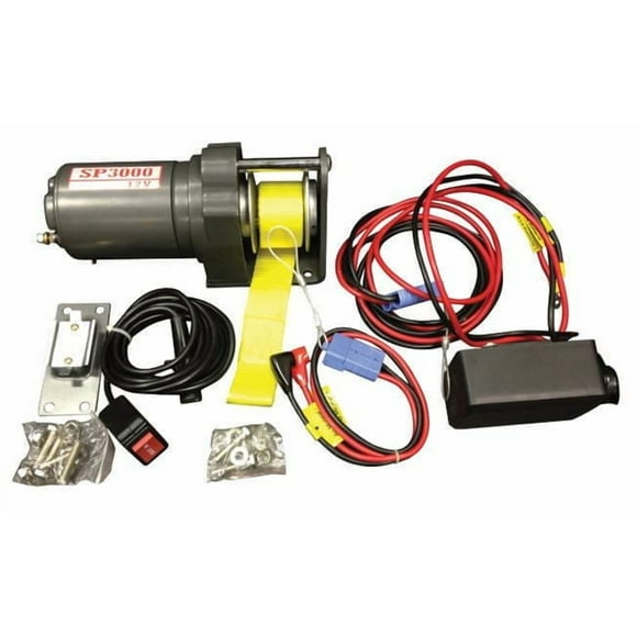 Detail K2 3000 Lbs 12 Volt Electric Snow Plow Winch