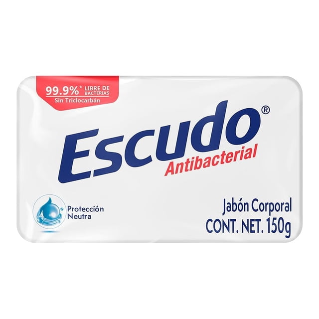Jabón en barra Escudo antibacterial protección neutra 150 g
