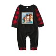 thumbnail image 3 of Pyjamas de Noël Assortis avec la Musique Pop de 1989, Tenues Assorties pour la Famille, Pyjamas Assortis Colorés pour un Style Familial Cohérent (Rouge), 3 of 3