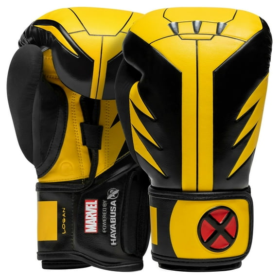 Hayabusa Marvel Hero Elite Youth Boxing Gloves Officialy Licenced - Wolverine, 10oz
