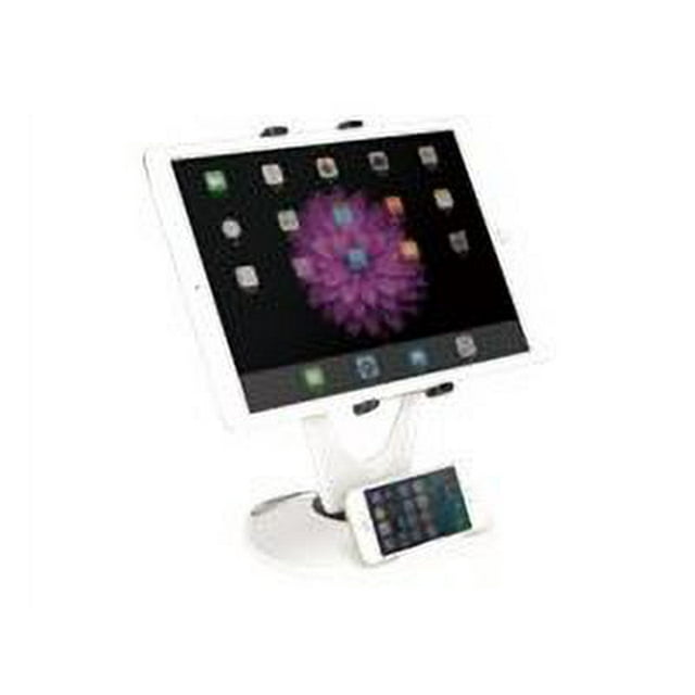 Ergoguys Deluxe Tablet Station - Support de Bureau pour Tablette - Blanc