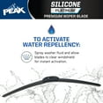 thumbnail image 5 of PEAK Silicone Platinum 21" Front Windshield Wiper Blade, Replacement Windshield Wiper Blade with Universal Connector, Pack of 1, 5 of 7