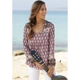 thumbnail image 4 of LASCANA Women's Boho Long Sleeve Top Beading, 4 of 6