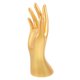 thumbnail image 5 of WEUVEB Maniquí De Mano Plástico Para Exhibir Anillos Y Pulseras Único Color Dorado, 5 of 8