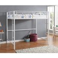 thumbnail image 1 of Manor Park Modern Metal Full Size Loft Bed - Multiple Finishes, 1 of 5