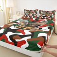 thumbnail image 3 of Feelyou Camo Duck Wildlife Bed Sheets for Teen, Rustic Farmhouse Hunting King Sheets, Vintage Camouflage Sheet Set, Super Cozy Room Decor, 4-Piece, 3 of 7