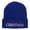 Royal, variant on Miracle of Christmas Embroidered Long Beanie - Black OSFM