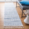 thumbnail image 3 of SAFAVIEH Moroccan Tassel Shag MTS484C Ivory / Lt Grey Rug, 3 of 9