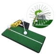 thumbnail image 4 of Sonew PP Grass Mat,Swing Training Practice Green Mat Trainer Indoor Tool Black PP Grass Mat Home Backyard,Mat, 4 of 11