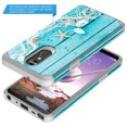 thumbnail image 3 of LG Stylo 4 Case, LG Stylo 4 Plus Case, Rosebono Hybird Drop Protection Sleek Slim Dual Layer Shockproof Colorful Graphic Armor Case for LG Stylo 4+ (Galaxy Stardust Mandala), 3 of 5