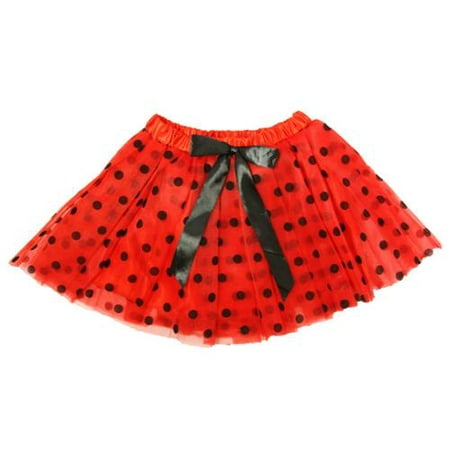 Dress Up Dreams Boutique - Little Girls Red Black Polka Dots Satin ...