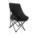thumbnail image 4 of Silla de pesca de campamento plegable sin deslizamiento con silla de de almacenamiento Negro, 4 of 8
