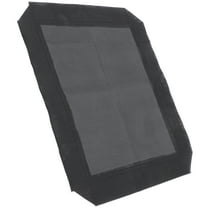 Pretyzoom Washable Replacement Covers for Raised Dog Bed Black Mesh Fabric