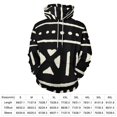 thumbnail image 2 of African Mud Cloth Black And White Men's Women New Sweatshirt Hoodie Men's Plus Size Sweatshirt Hooded Sweatshirt 3d Printed Street Men's Cloth, 2 of 6