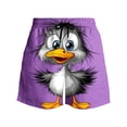 thumbnail image 6 of YueHuiYing Men's Beach Shorts Animal Beach Print Tropical Hawaiian Style Quick-Dry Board Shorts for Summer Vacation Pool & Beach Wear, 6 of 6