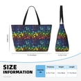 thumbnail image 4 of Easygdp Magical Mushrooms and Flowers Bolsa de Viaje de Playa de Gran Capacidad, Bolsa Tote Perfecta para la Playa, Escapadas de Fin de Semana y Viajes, 4 of 7