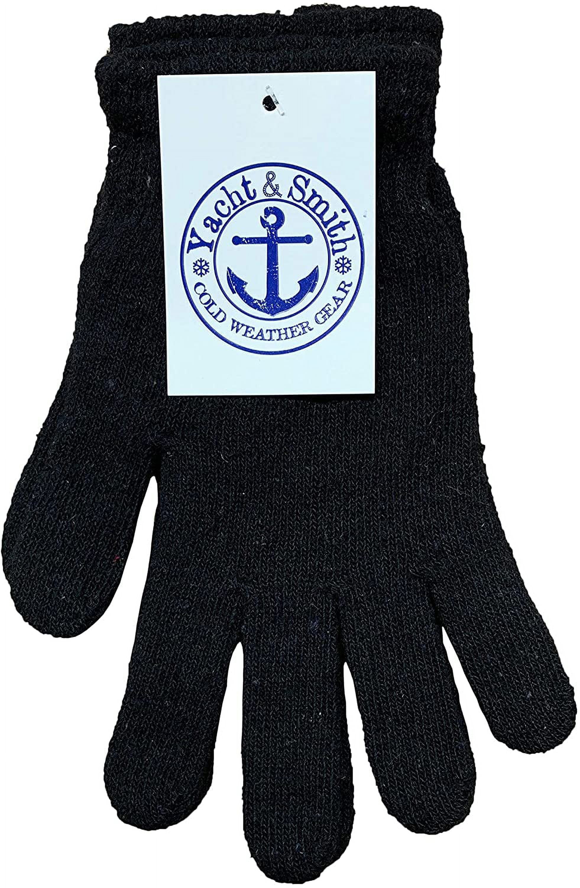 Yacht & Smith Mens Womens Warm Winter Hats in Assorted Colors, Mens Womens Unisex (Unisex Hat Glove Set)