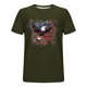 thumbnail image 5 of Tops para hombre, blusas y camisas de manga corta con cuello redondo para hombre, jersey informal de moda con estampado de cuello redondo para hombre, pantalones cortos deportivos para fitness, blusa, 5 of 5