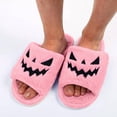thumbnail image 4 of Basysin Women Halloween Slippers Slip On Soft Plush Warm House Shoes Fashion Fluffy Indoor Slippers Casual Home Footwear for Autumn Winter, 4 of 6