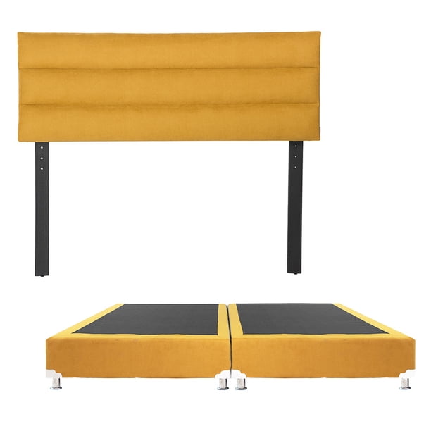 Box Base Cama King Size + Cabecera DICASA Logan