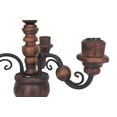 thumbnail image 2 of CANDIL DE MADERA CON HERRIA Cafe La Carreta Candil Madera 4 luces, 2 of 3