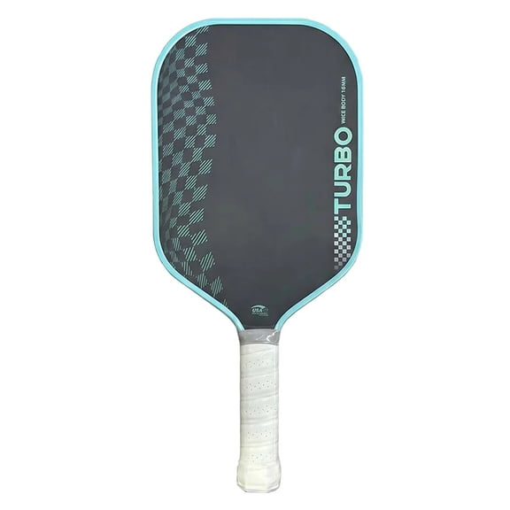 TURBO T700 Textured Face Carbon Fiber Pickleball Paddle Honeycomb Core, Anti-Slip Handle, Engineered for Pro-Level Spin & Power