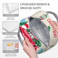 thumbnail image 3 of Easygdp Merry Christmas 1 Bolsa de Almuerzo Insulada Grande, Forro de Aluminio, Diseño Espacioso, a Prueba de Fugas, Ideal para Trabajo, Picnics, Viajes y Actividades al Aire Libre, 3 of 6