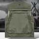 thumbnail image 4 of TaTaai Women Zip Up Outdoor Vest Four Seasons Multi Pocket Gilet V Neck Photography Workwear Top Durable Breathable Machine Washable No Fading Versatile Daily Hiking Work Top Gift, 4 of 4
