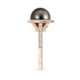 thumbnail image 3 of ANGARA Tahitian Cultured Pearl Halo Ring with Milgrain in 14K Rose Gold for Women | June Birthstone, Birthday, Anniversary, Jewelry Gift for Women | Pearl Ring, 3 of 5