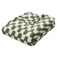 thumbnail image 4 of Mainstays Plush Throw Blanket Waves, 4 of 7