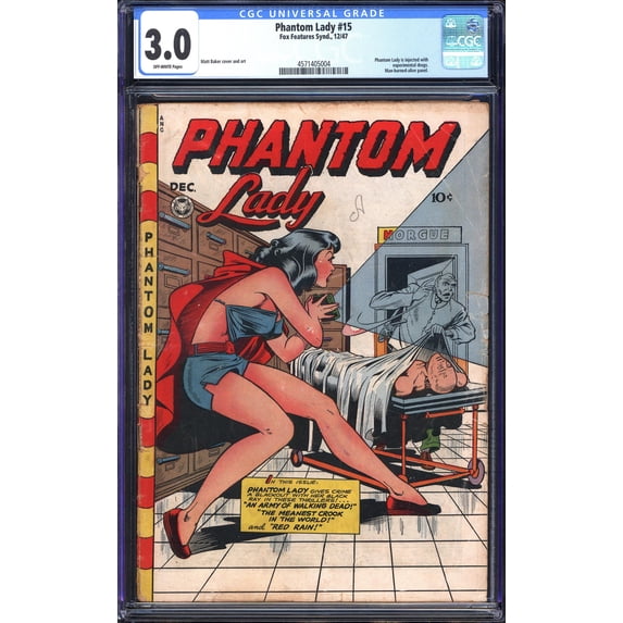 Phantom Lady #15 - CGC 3 Comic Book