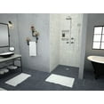 thumbnail image 4 of Tile Redi 4242Cbf Redi Base 42" X 42" Rectangular Barrier Free Shower Base - Chrome, 4 of 6