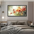 thumbnail image 4 of Beach Wall Decor Fishing Boat Rustic Landscape Ocean Canvas Art Wall Decor For Bedroom Livingroom Office, 4 of 8
