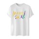 thumbnail image 5 of Casual Summer Tops Carnaval Impreso de Manga Corta Cuello Redondo, Poliéster Ligero para la Fiesta de Verano de Primavera, 5 of 9