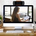thumbnail image 2 of Computer Cameras, USB 2.0 ABS CMOS PC Digital Camera, for Desktop PC Laptop Zoom Streaming, 2 of 7