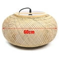 thumbnail image 6 of MONIPA Country Pendant Lamp Ceiling Light Bamboo Wicker Chandelier, 6 of 10