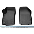 thumbnail image 4 of MAXFLOORMAT Front Row Floor Liner Mats Black for 13-2020 Buick Encore/Chevy Trax, 4 of 4