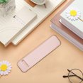 thumbnail image 4 of Ovzne Solid Color Leather Pen Case Pen Case Microfiber Soft Leather Pen Case Student Stationery Storage On Clearance, 4 of 5