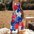 thumbnail image 2 of 4th of July Sleeveless Dress Women's Luxury Party Dress Birthday Dresses for Women, 2 of 7