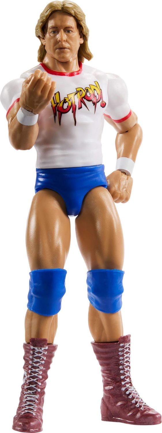 WWE “Rowdy” Roddy Piper Action Figure, 6-inch Collectible Superstar with Articulation & Life-Like Look