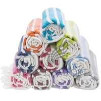 Swan Comfort Turkish Cotton Towel Resort Beach Pool Cover Up Bath Spa Sauna Gym - 67.5" x 39.5" - Lilac