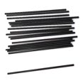 thumbnail image 5 of 1000Pcs Black Disposable Plastic Straws for Parties, Straight Drinking Bulk Tableware Supplies, 5 of 5