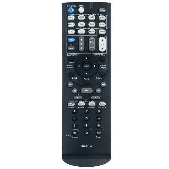 New RC-711M Replace Remote for Integra AV Receiver DTR-4.9 DTR-5.9 DTR4.9 DTR5.9