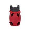 thumbnail image 1 of Youkk Sac de Transport pour Animaux Respirant Couleur Unie de Rechange Extérieur Voyage Randonnée Sac à Dos de Transport pour Animaux Accessoires Rouge P, 1 of 6