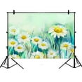 thumbnail image 1 of BSDHOME 7x5ft Floral Flower Backdrops, Watercolor Dandelions Green Photography Backdrops Polyester Photo Background Studio Props, 1 of 3