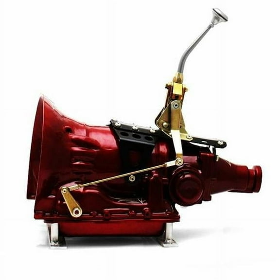 GM 400 TH Dual Action Automatic Transmission Shifter Kit - 8 inch Arm with Delux Knob