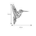thumbnail image 3 of Removable Wall Sticker Carved Geometric Bird Background Wall Sticker Decoration, 3 of 6