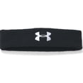 thumbnail image 1 of Under Armour Bandeau de Performance pour Hommes, Noir (001)/blanc, Taille Unique, 1 of 2