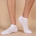 thumbnail image 4 of 5/10 /20/30 pares Unisex Casual Color liso calcetines de barco finos transpirables cómodos Anti olor calcetines tobilleros absorbentes de sudor para hombres y mujeres, 4 of 5